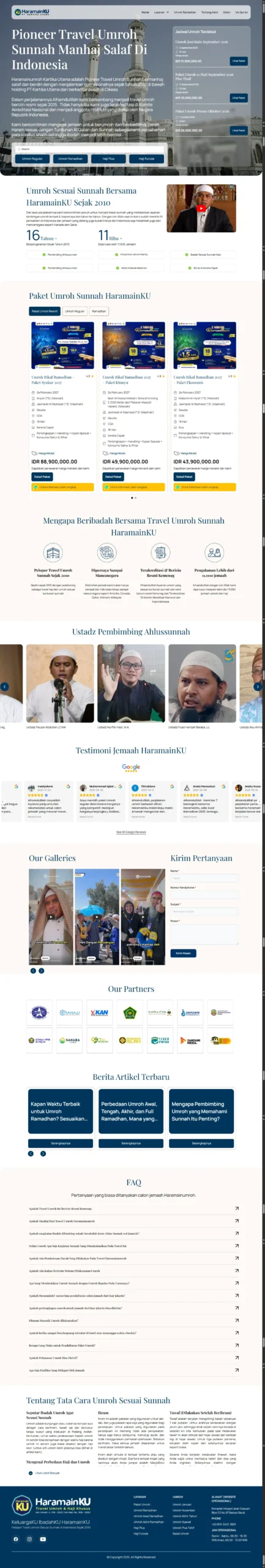 Screenshot haramainumroh.com 2026 08 07T16 01