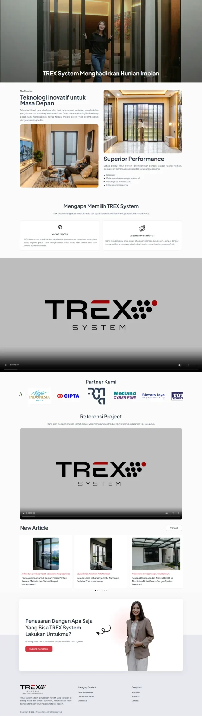 Trexsystem.co.id (Dekstop)